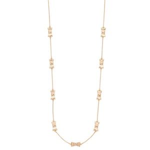 KATE SPADE “take a bow” gold necklace